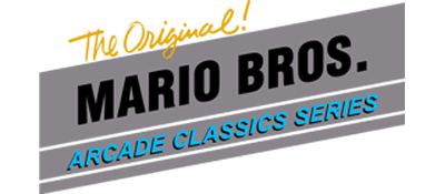Mario Bros logo for NES
